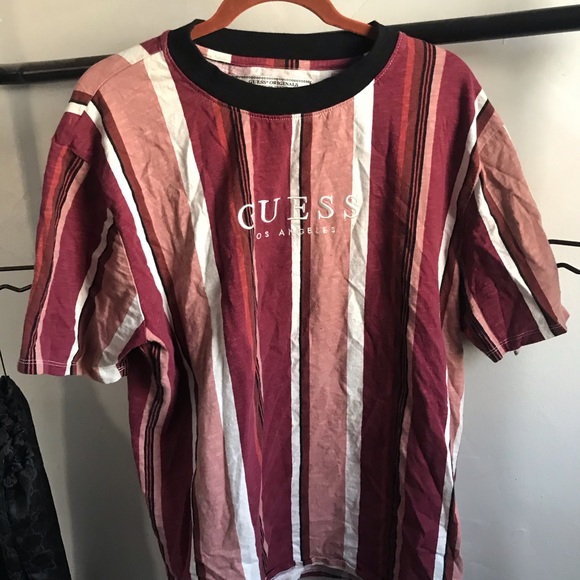 red guess mini backpack